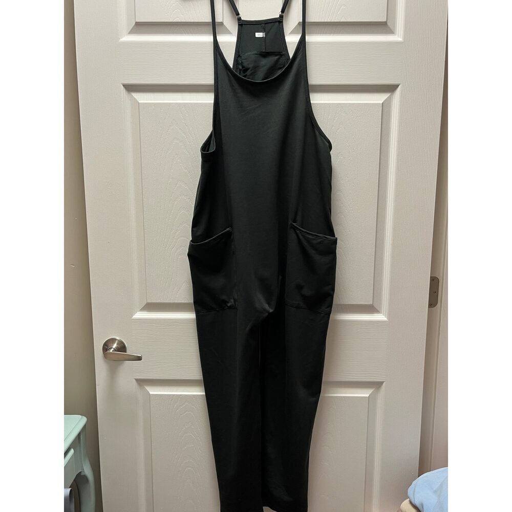 Slouchy Romper Black